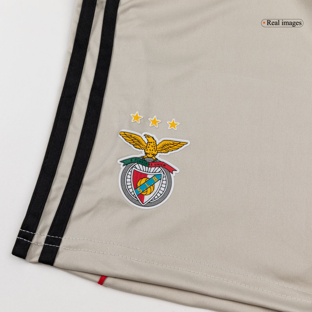 Benfica Away Kids Soccer Jerseys Kit 2025/26 - gogoalshop