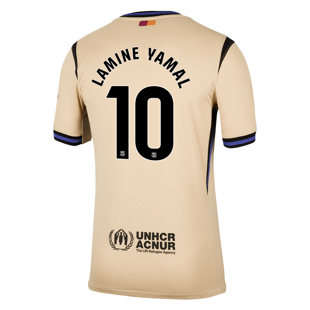 LAMINE YAMAL #10 Barcelona Away Soccer Jersey 2025/26 - gogoalshop