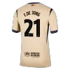 F.DE JONG #21 Barcelona Away Soccer Jersey 2025/26 -UCL - gogoalshop