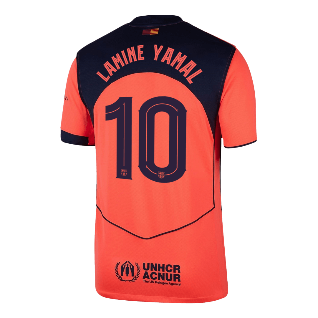LAMINE YAMAL #10 Barcelona Third Away Soccer Jersey 2025/26 -UCL - gogoalshop