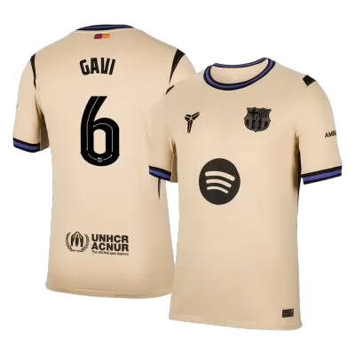 GAVI #6 Barcelona Away Soccer Jersey 2025/26 -UCL - gogoalshop