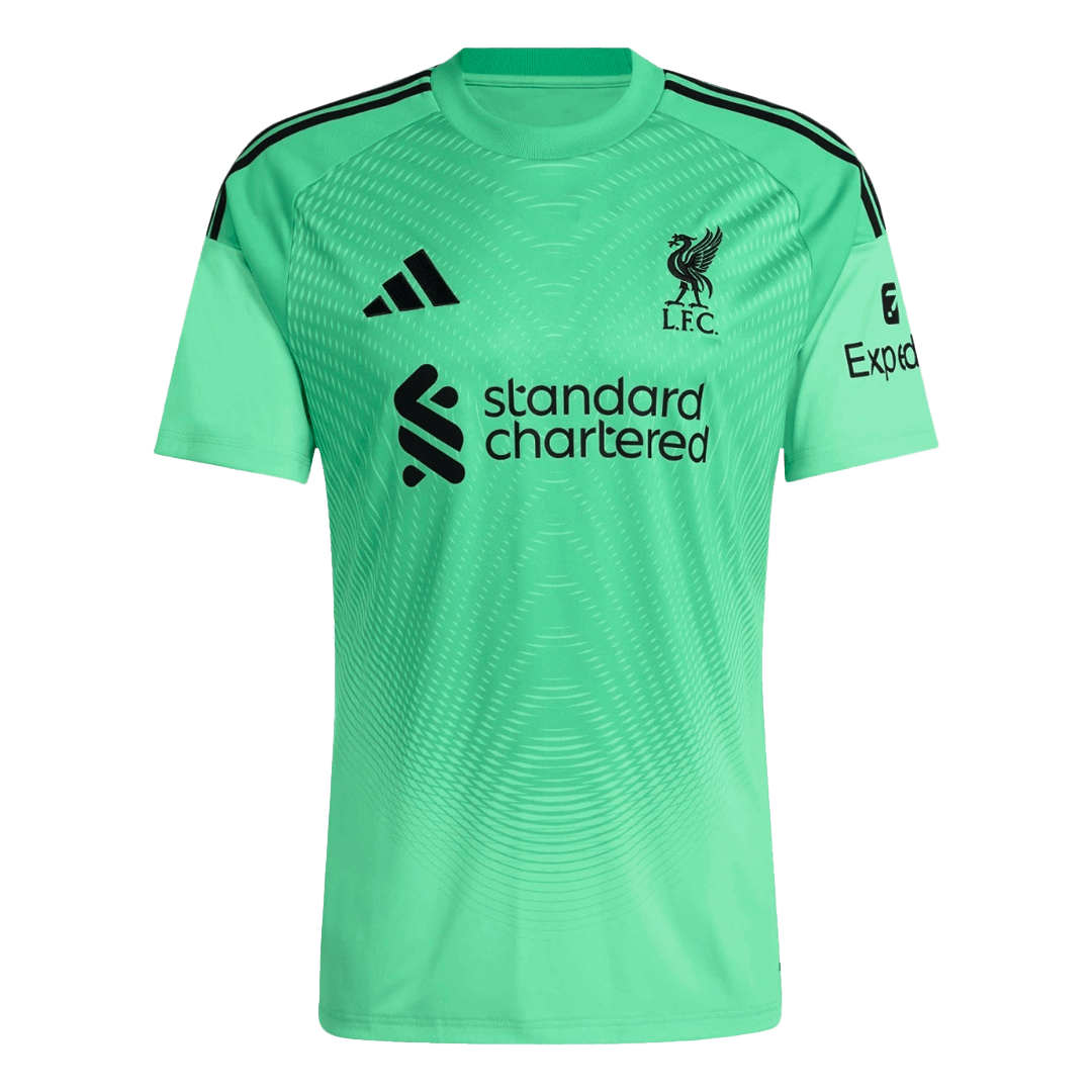 Liverpool Goalkeeper Soccer Jersey 2025/26 Green - gogoalshop