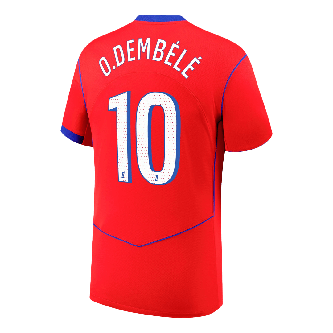 O.DEMBÉLÉ #10 PSG Third Away Soccer Jersey 2025/26 - gogoalshop