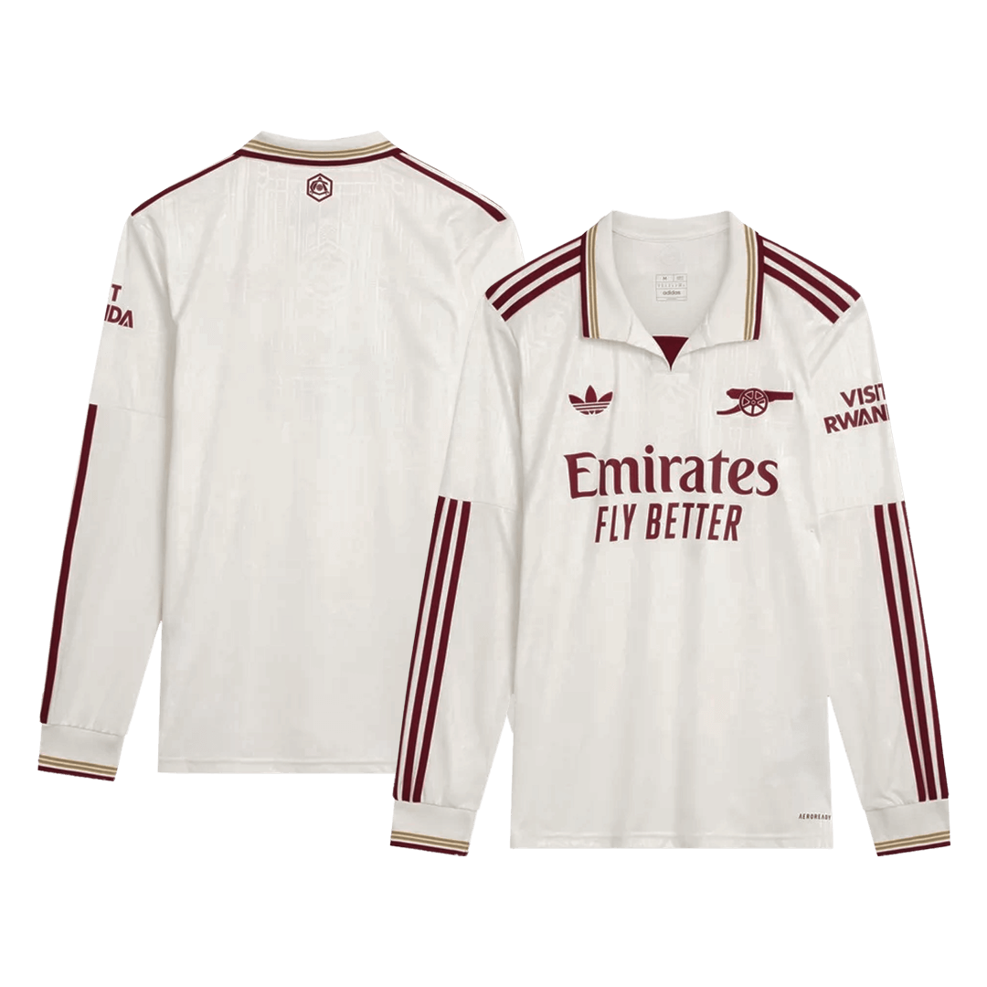 Arsenal Third Away Long Sleeve Jersey 2025/26 - gogoalshop