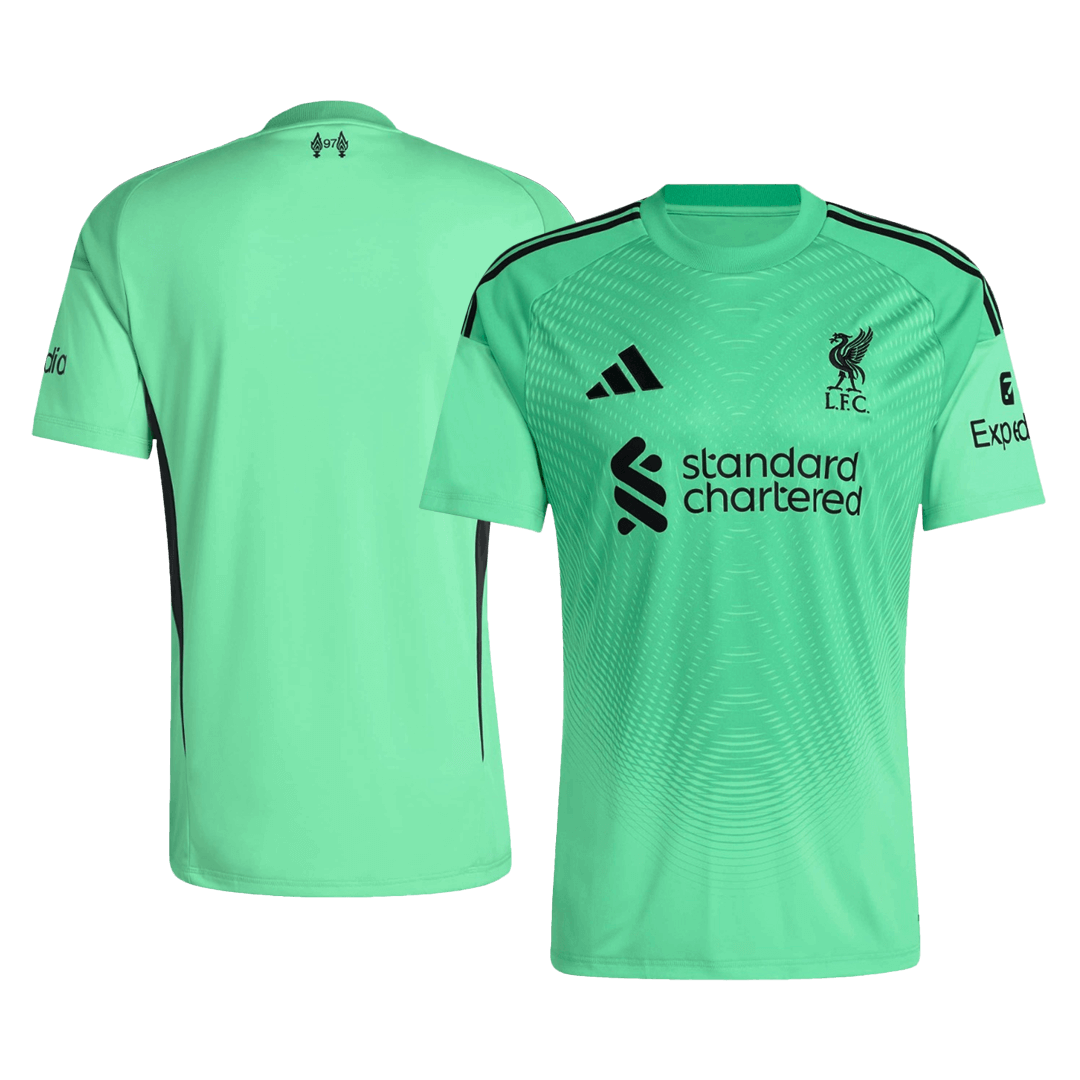 Liverpool Goalkeeper Soccer Jersey 2025/26 Green - gogoalshop