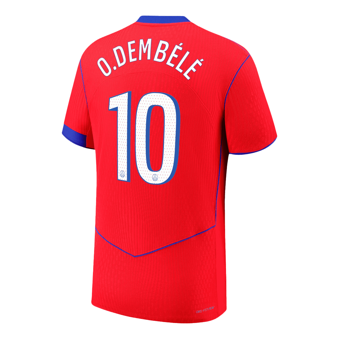 O.DEMBÉLÉ #10 PSG Third Away Player Version Jersey 2025/26 - gogoalshop