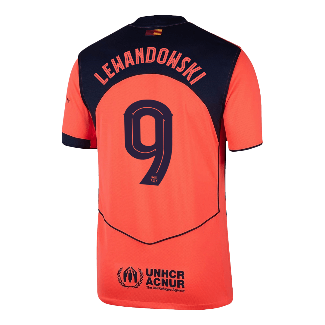 LEWANDOWSKI #9 Barcelona Third Away Soccer Jersey 2025/26 -UCL - gogoalshop