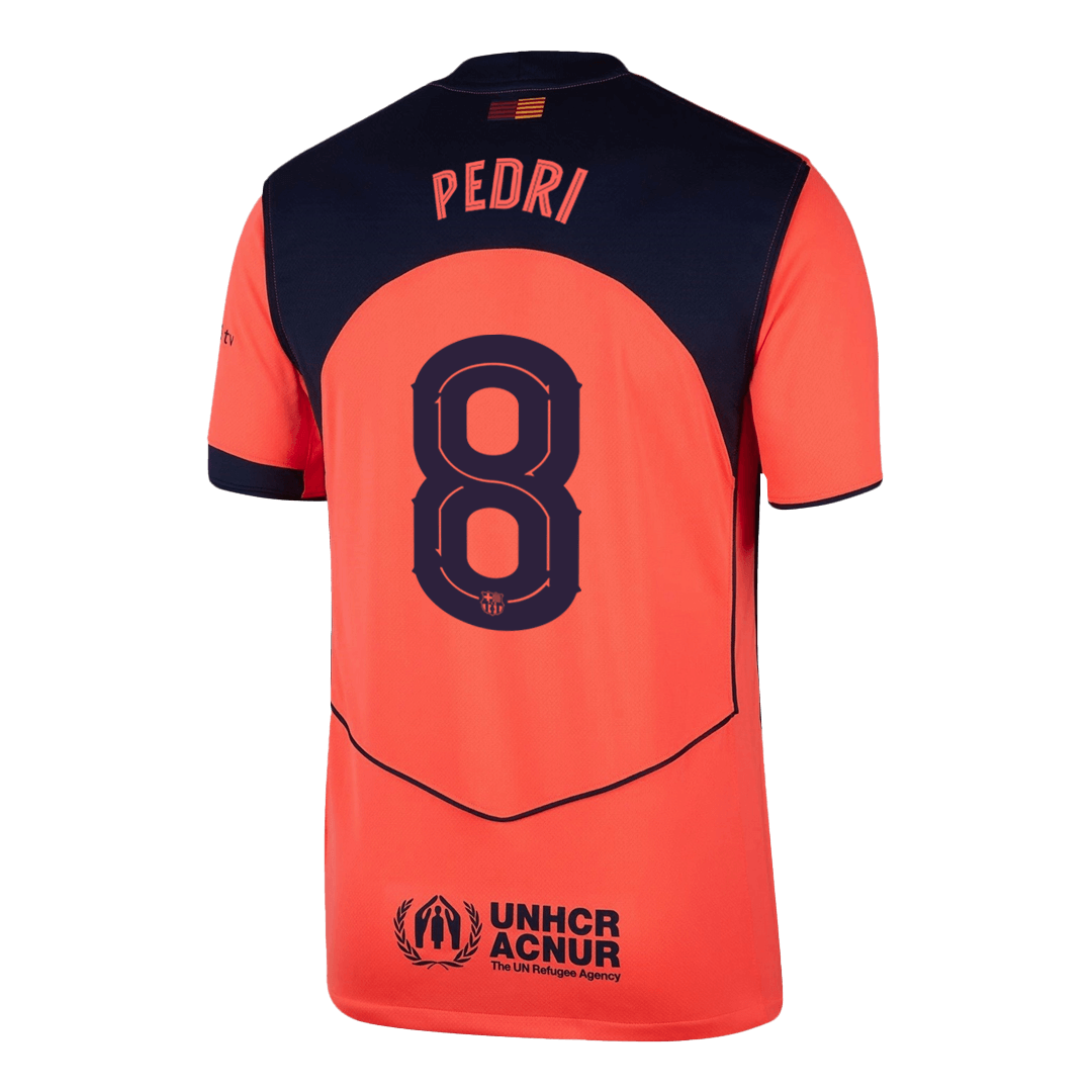 PEDRI #8 Barcelona Third Away Soccer Jersey 2025/26 -UCL - gogoalshop