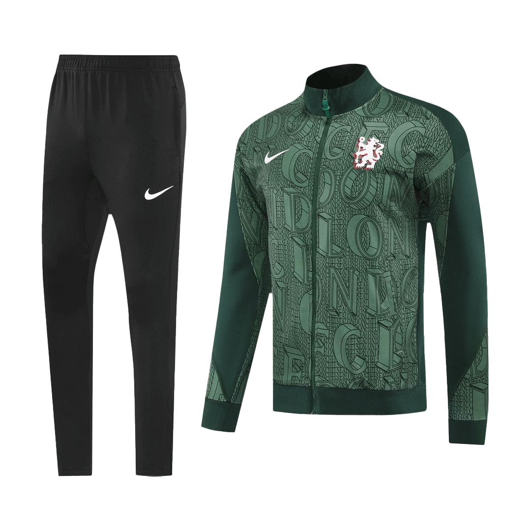 Chelsea Jacket Tracksuit 2025/26 Green - gogoalshop
