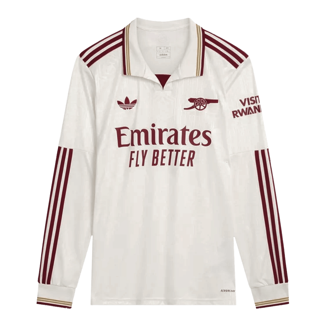 Arsenal Third Away Long Sleeve Jersey 2025/26 - gogoalshop