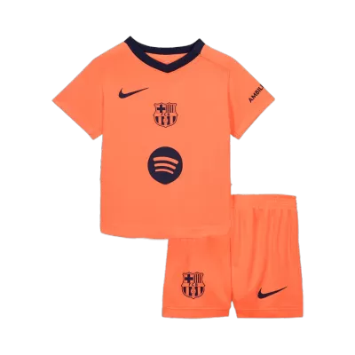Barcelona Third Away Kids Soccer Jerseys Kit 2025/26 - gogoalshop