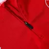 PSG 1/4 Zip Tracksuit 2025/26 Kids Red - gogoalshop