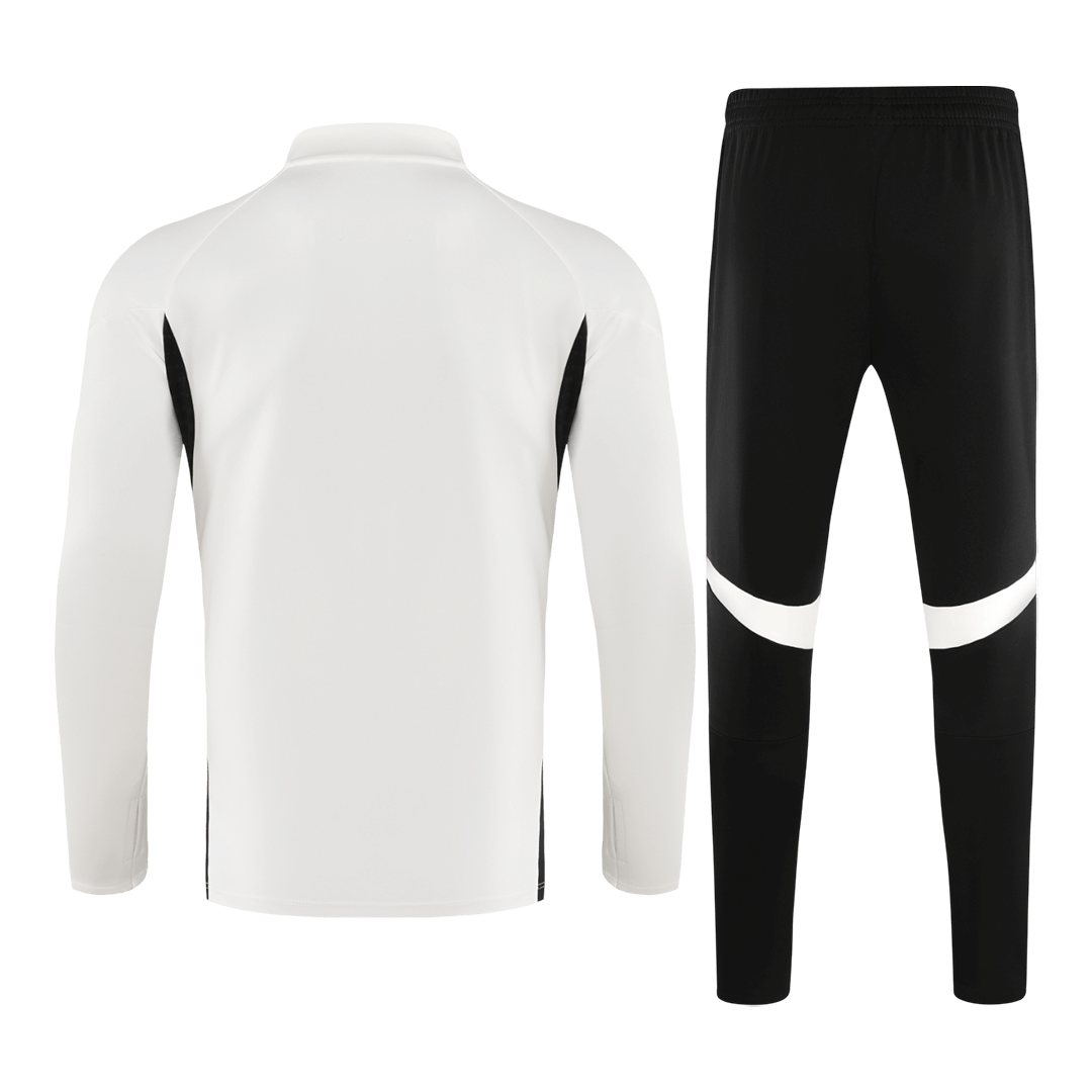 Liverpool 1/4 Zip Tracksuit 2025/26 Kids White - gogoalshop