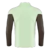 Real Madrid 1/4 Zip Tracksuit 2025/26 Green - gogoalshop