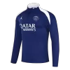 PSG 1/4 Zip Tracksuit 2025/26 Navy - gogoalshop