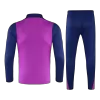 Barcelona 1/4 Zip Tracksuit 2025/26 Kids Purple - gogoalshop
