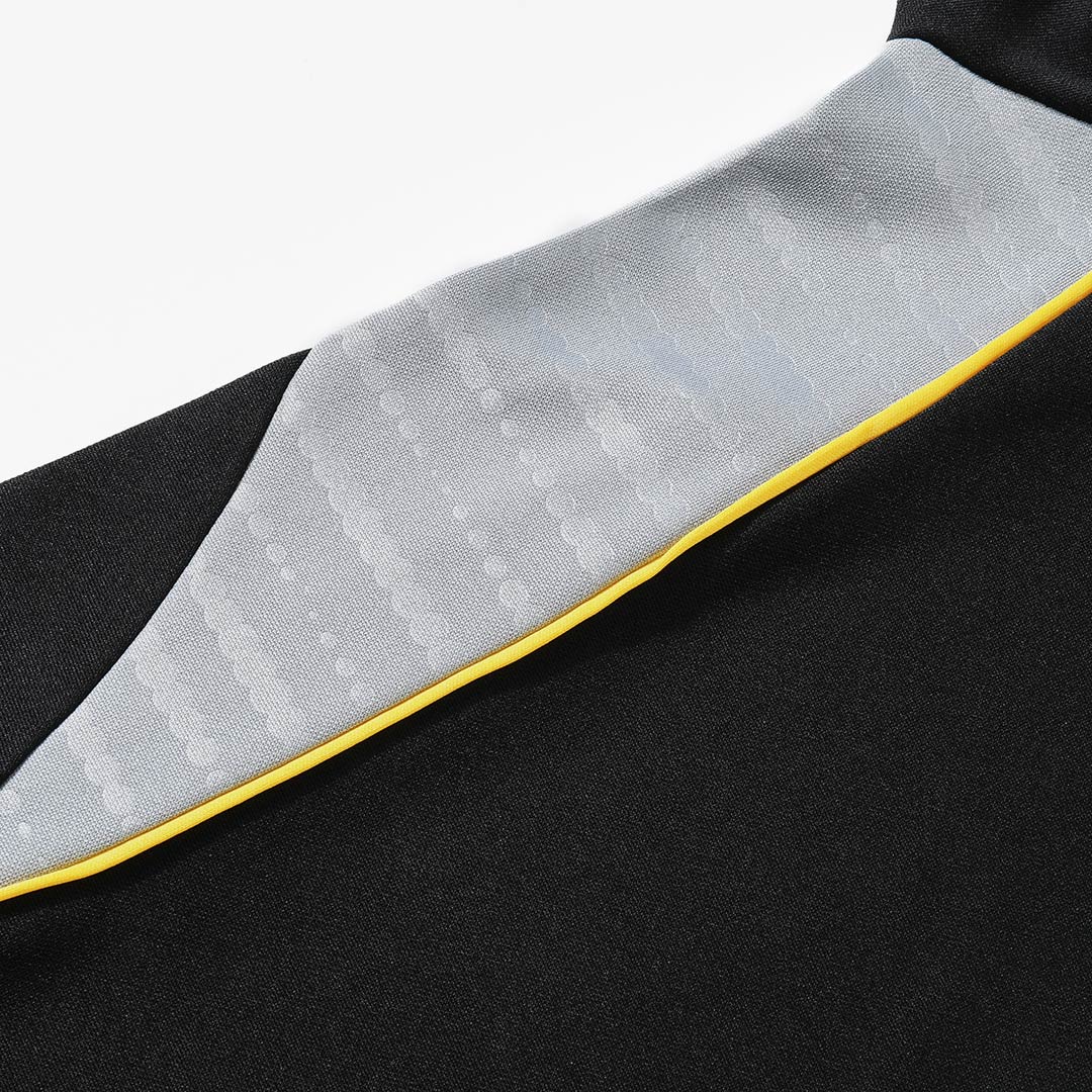 Real Madrid 1/4 Zip Tracksuit 2025/26 Black - gogoalshop