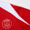 PSG 1/4 Zip Tracksuit 2025/26 Kids Red - gogoalshop