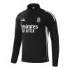 Real Madrid 1/4 Zip Tracksuit 2025/26 Black - gogoalshop