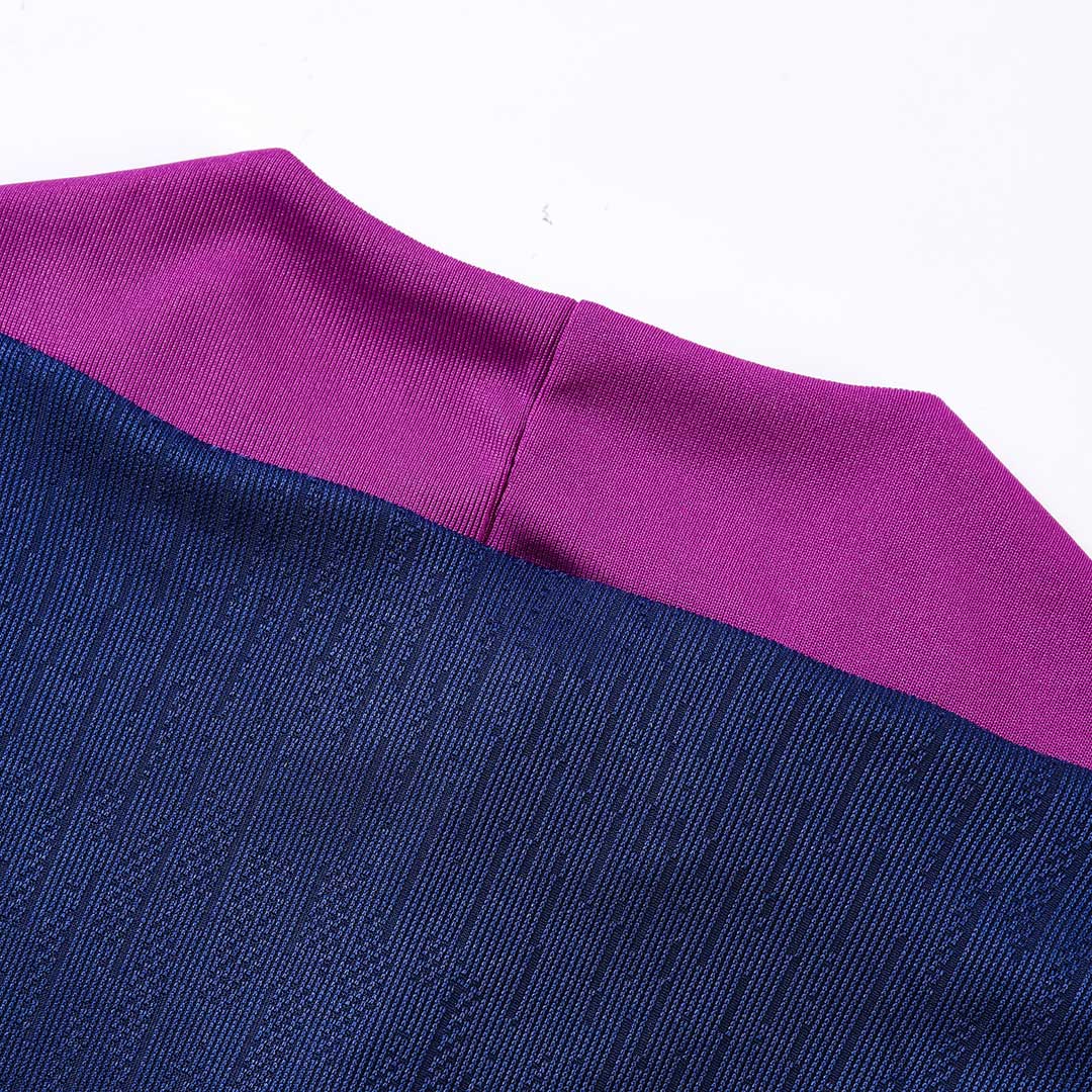 Barcelona 1/4 Zip Tracksuit 2025/26 Navy - gogoalshop