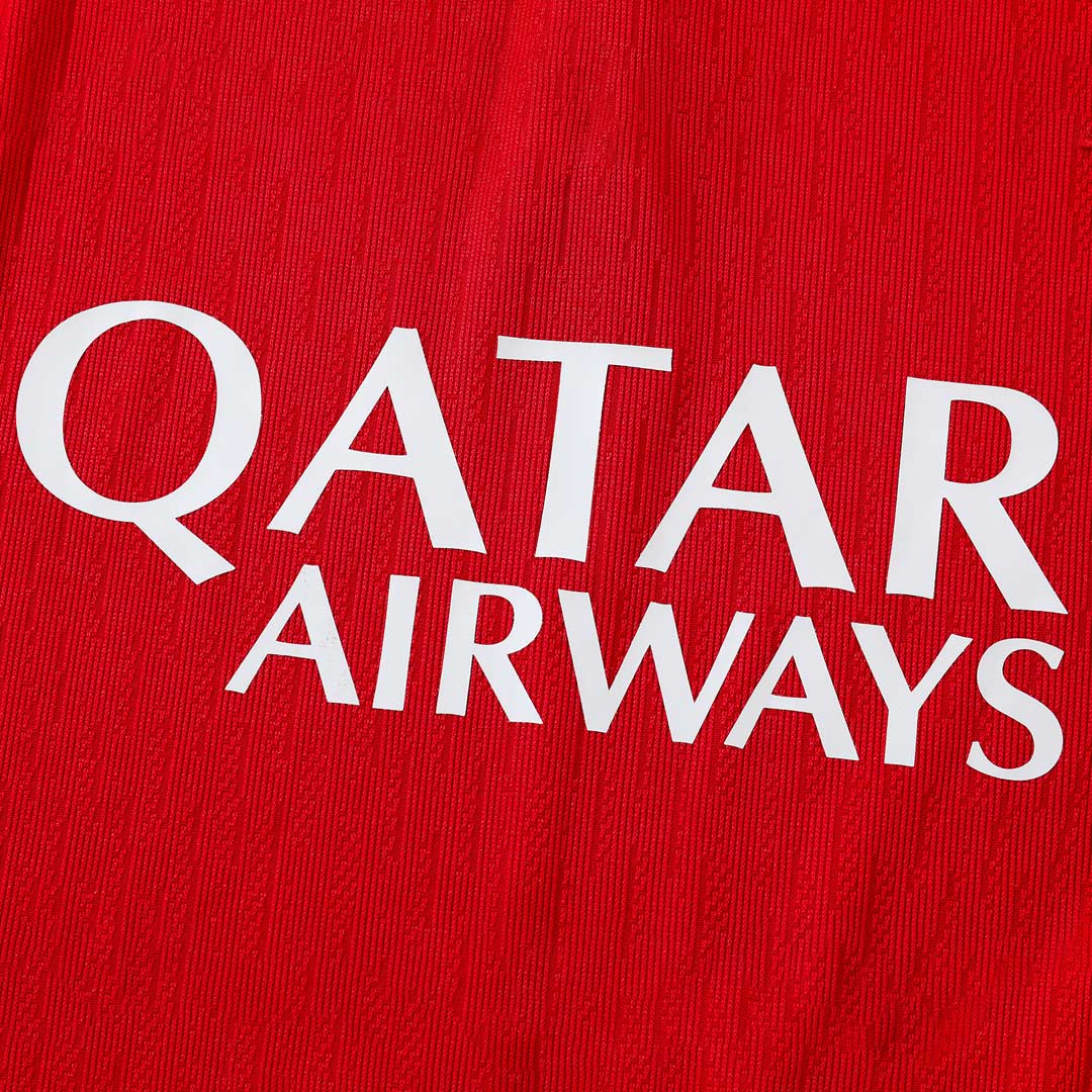 PSG 1/4 Zip Tracksuit 2025/26 Kids Red - gogoalshop