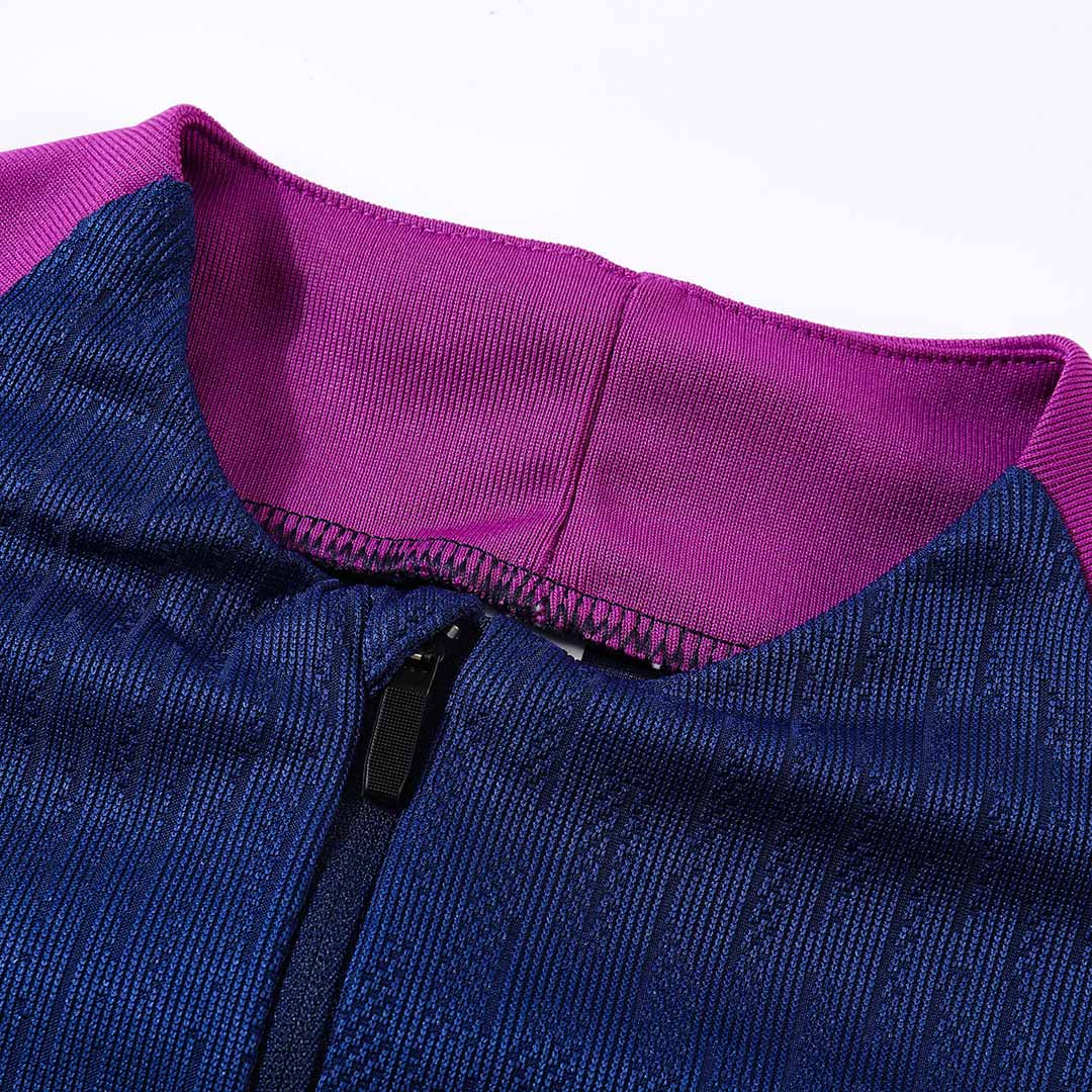 Barcelona 1/4 Zip Tracksuit 2025/26 Kids Navy - gogoalshop