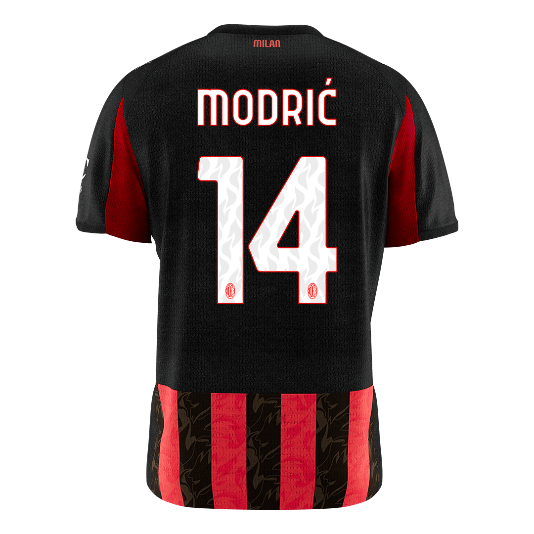 MODRIĆ #14 AC Milan Home Soccer Jersey 2025/26 - gogoalshop