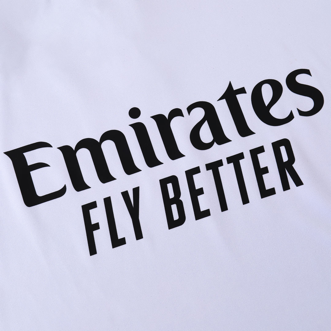 Real Madrid 1/4 Zip Tracksuit 2025/26 White - gogoalshop