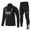 Real Madrid 1/4 Zip Tracksuit 2025/26 Black - gogoalshop