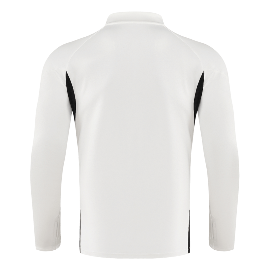 Liverpool 1/4 Zip Tracksuit 2025/26 Kids White - gogoalshop