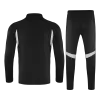 Real Madrid 1/4 Zip Tracksuit 2025/26 Kids Black - gogoalshop