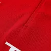 PSG 1/4 Zip Tracksuit 2025/26 Red - gogoalshop