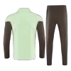 Real Madrid 1/4 Zip Tracksuit 2025/26 Kids Green - gogoalshop