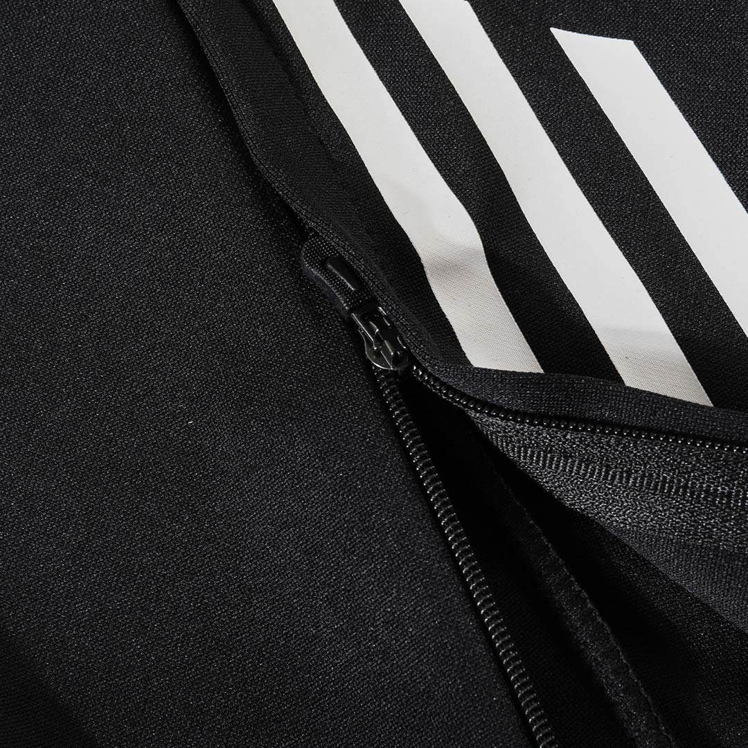 Real Madrid 1/4 Zip Tracksuit 2025/26 Kids Black - gogoalshop