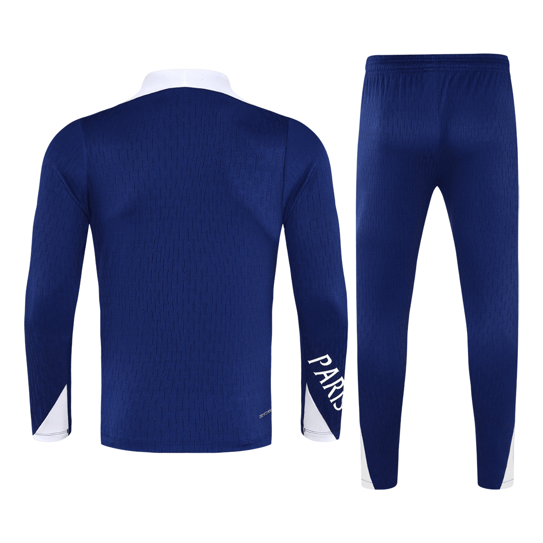 PSG 1/4 Zip Tracksuit 2025/26 Navy - gogoalshop