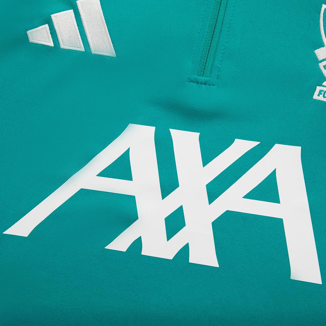Liverpool 1/4 Zip Tracksuit 2025/26 Green - gogoalshop