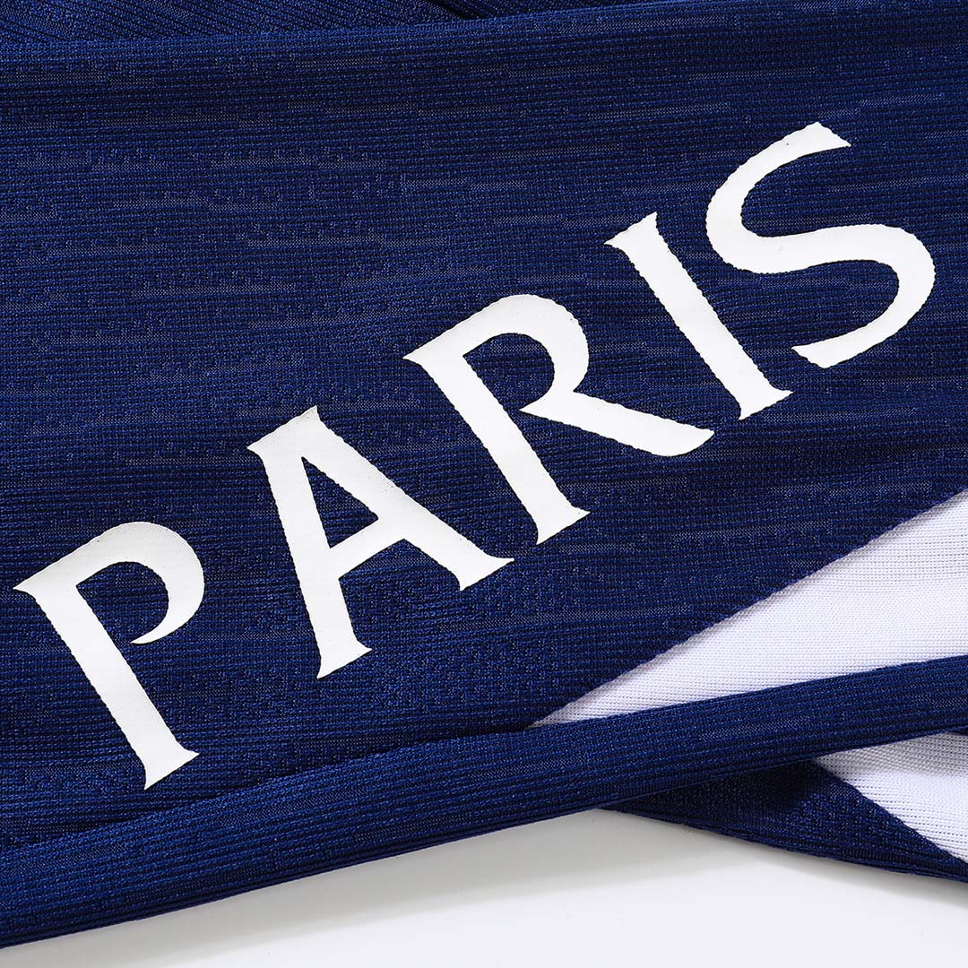 PSG 1/4 Zip Tracksuit 2025/26 Navy - gogoalshop