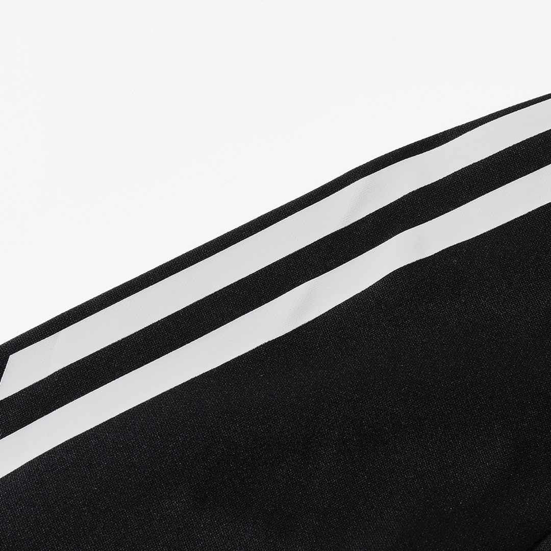 Real Madrid 1/4 Zip Tracksuit 2025/26 Kids Black - gogoalshop