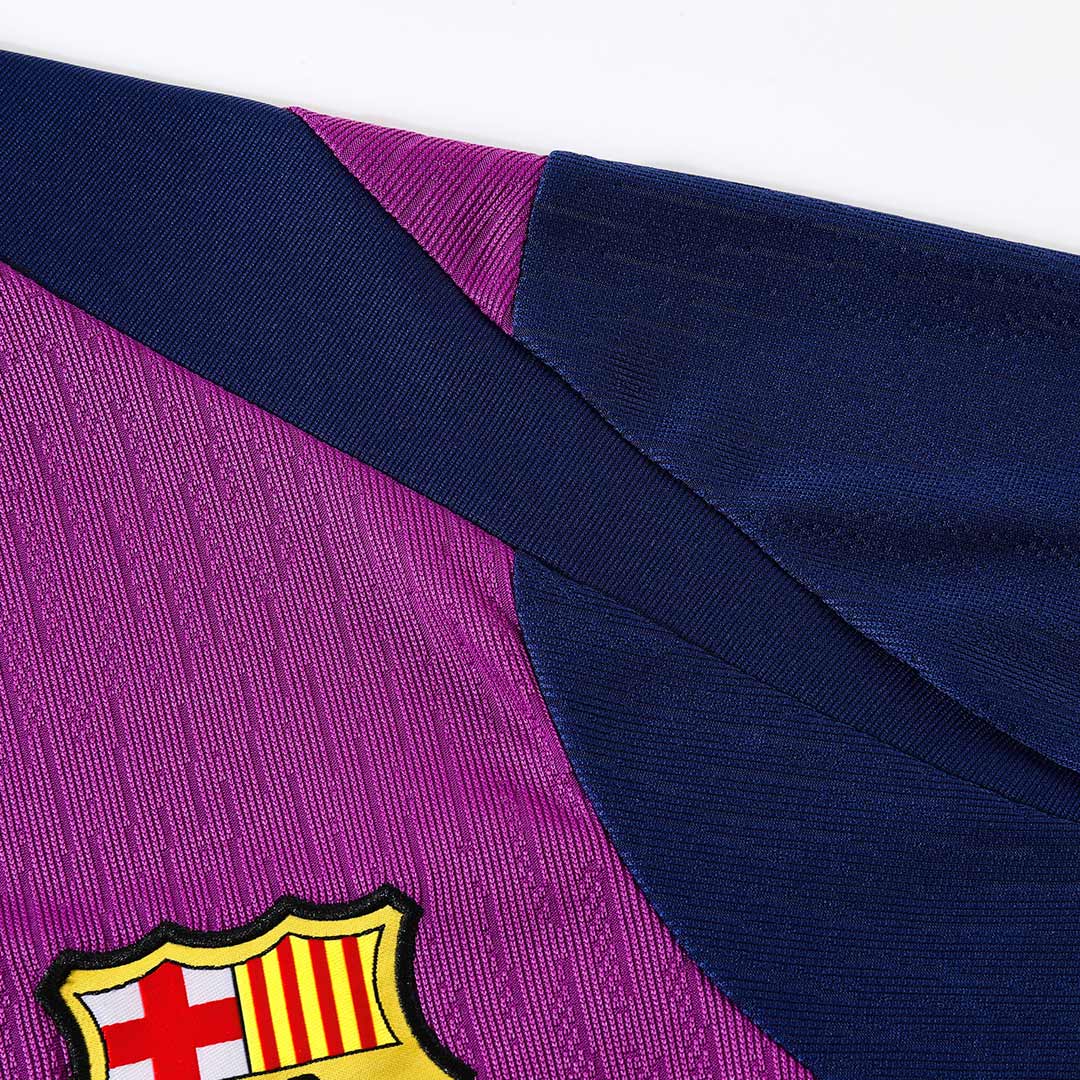 Barcelona 1/4 Zip Tracksuit 2025/26 Purple - gogoalshop