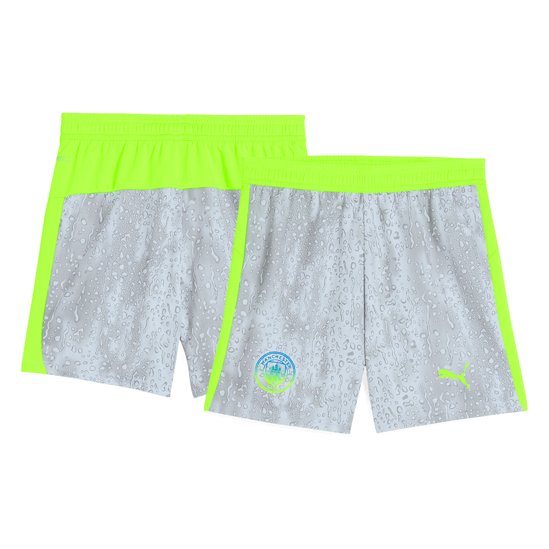Manchester City Third Away Soccer Shorts 2025/26 - gogoalshop