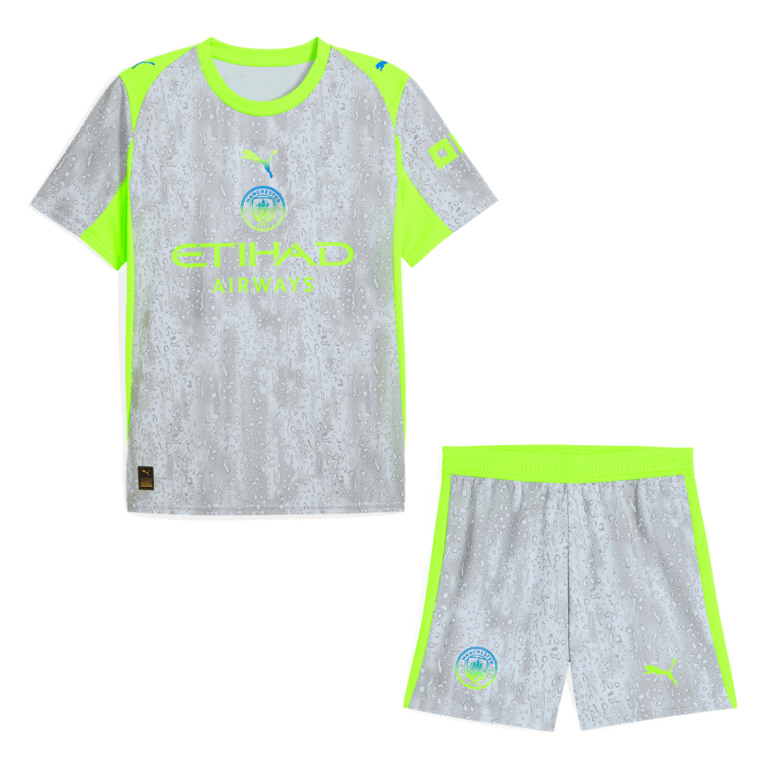 Manchester City Third Away Jerseys Kit 2025/26 - gogoalshop