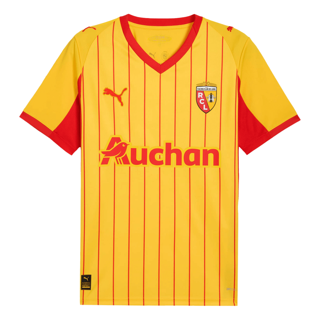 RC Lens Home Soccer Jersey 2025/26 - gogoalshop