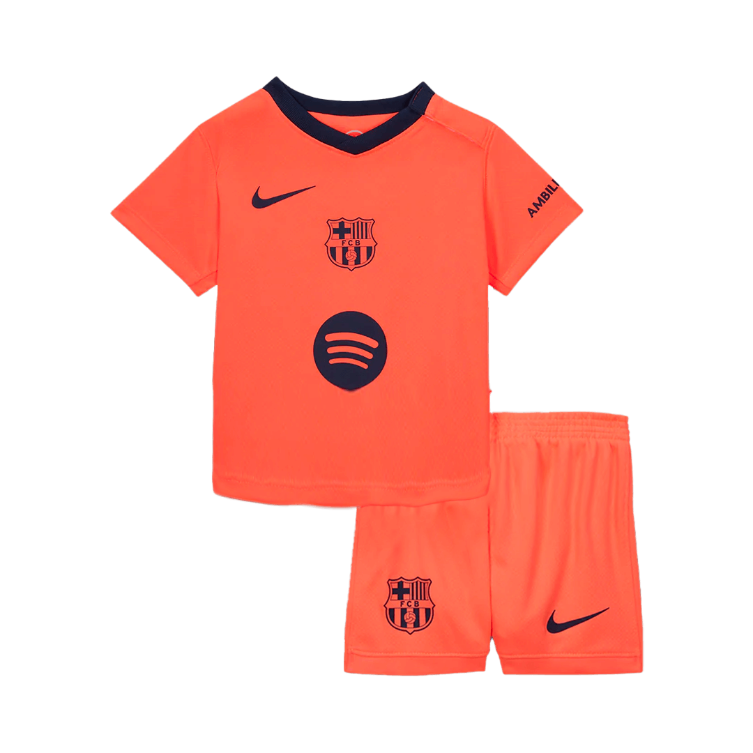 Barcelona Third Away Kids Soccer Jerseys Kit 2025/26 - gogoalshop