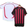 AC Milan Home Retro Jersey 2006/07 & AC Milan Away Retro Jersey 2006/07 - UCL - gogoalshop