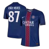 JOÃO NEVES #87 PSG Home Authentic Soccer Jersey 2025/26 - gogoalshop