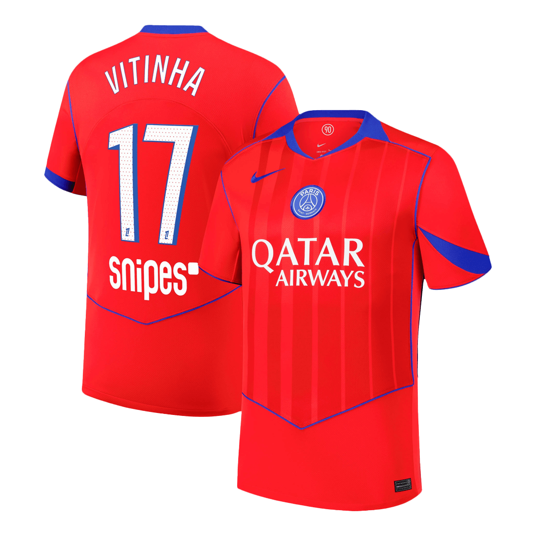 VITINHA #17 PSG Third Away Soccer Jersey 2025/26 - gogoalshop