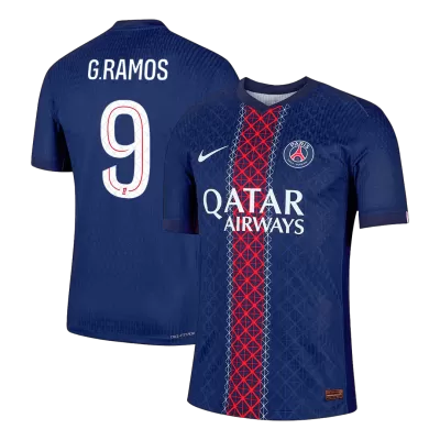 G.RAMOS #9 PSG Home Authentic Soccer Jersey 2025/26 - gogoalshop