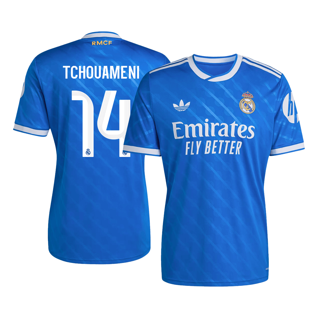 TCHOUAMENI #14 Real Madrid Third Away Soccer Jersey 2025/26 - gogoalshop
