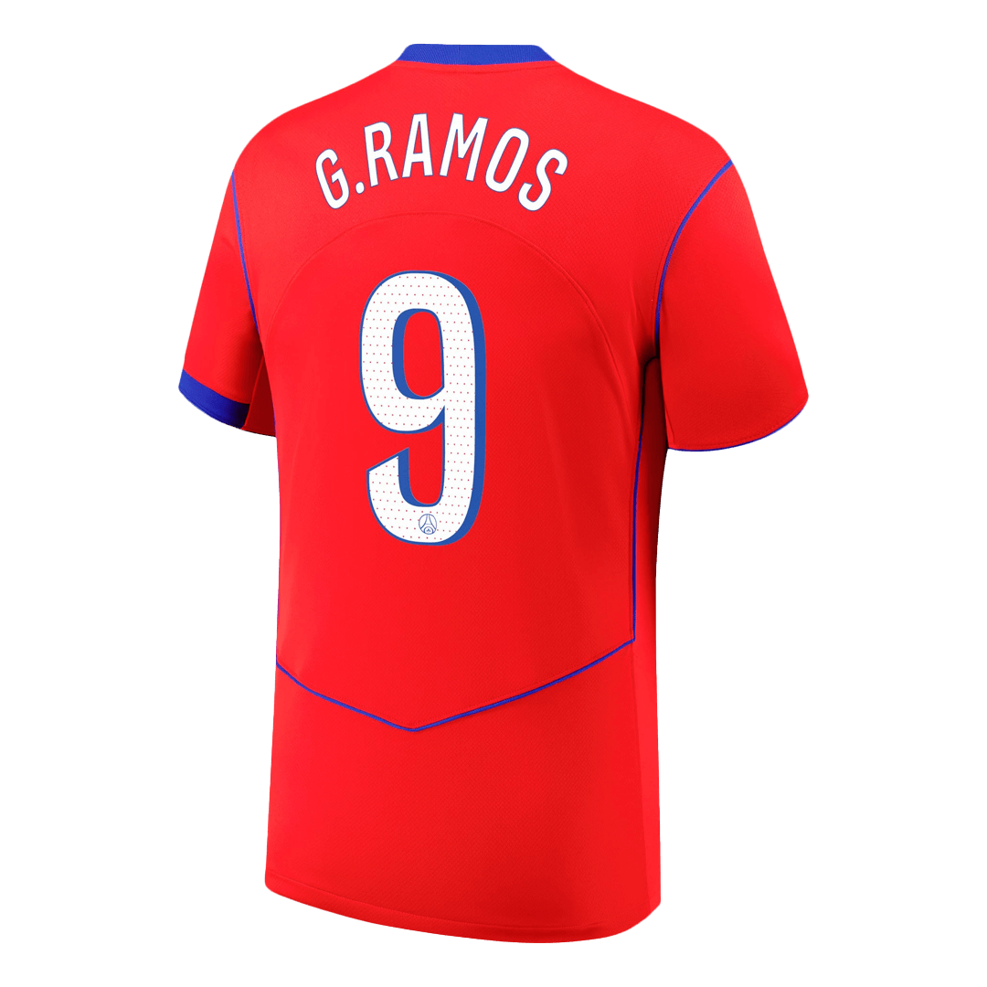 G.RAMOS #9 PSG Third Away Soccer Jersey 2025/26 - gogoalshop