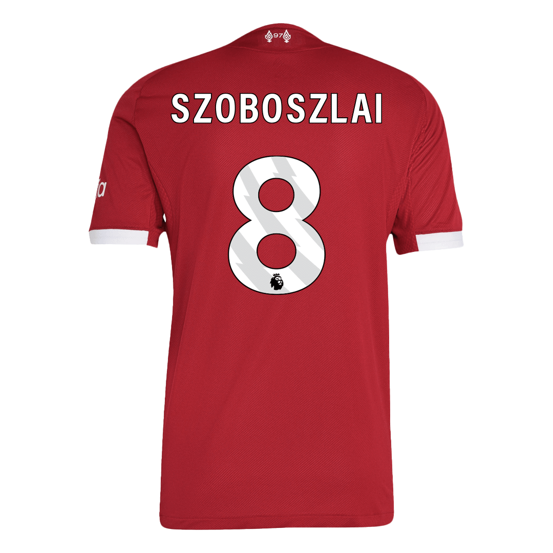 SZOBOSZLAI #8 Liverpool Home Player Version Jersey 2025/26 - gogoalshop